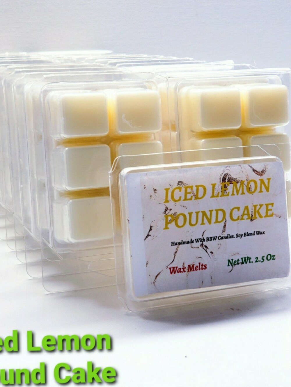 ICED LEMON POUND CAKE -Bath & Body Works Candle Wax Melts- $8 per pack